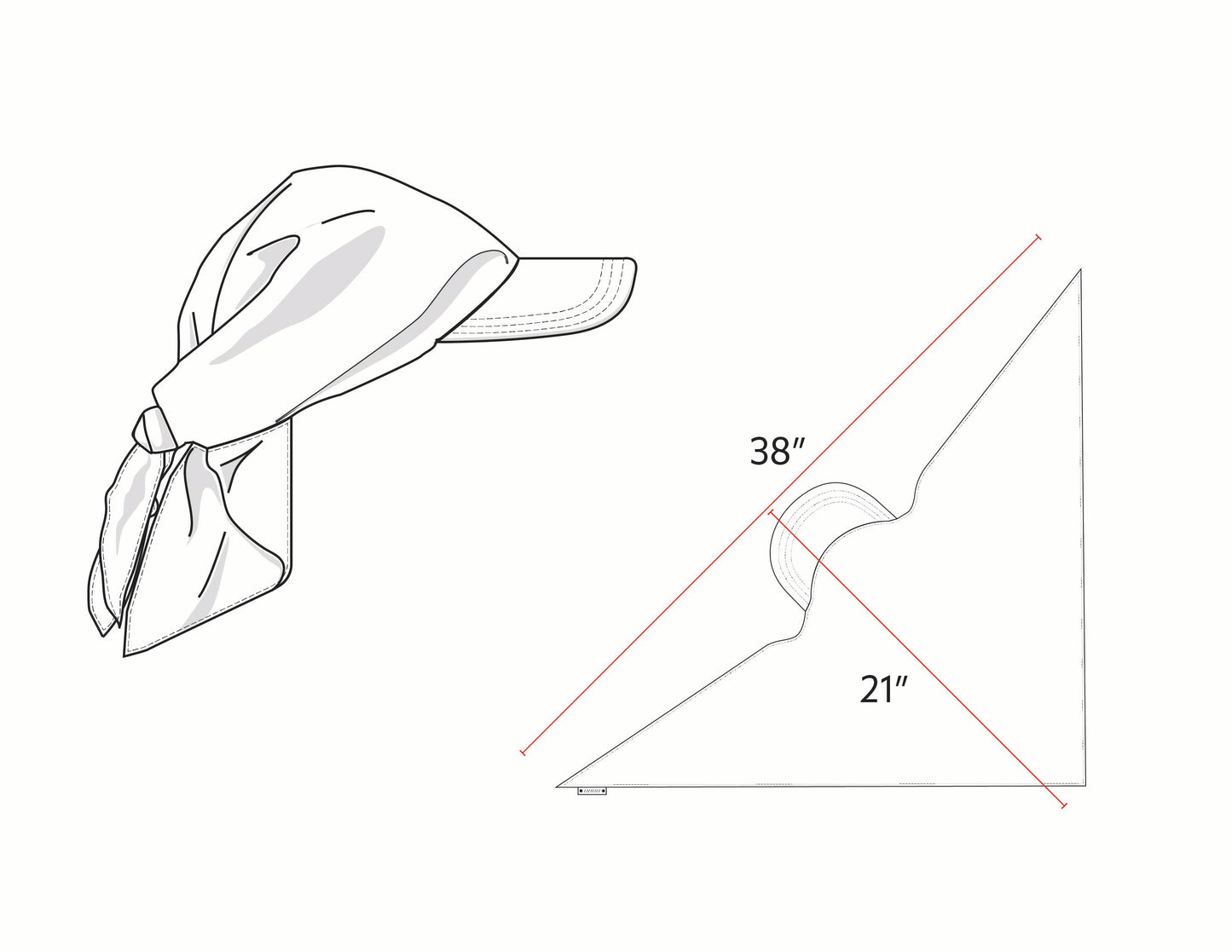 Plaid Cap - Mid Length